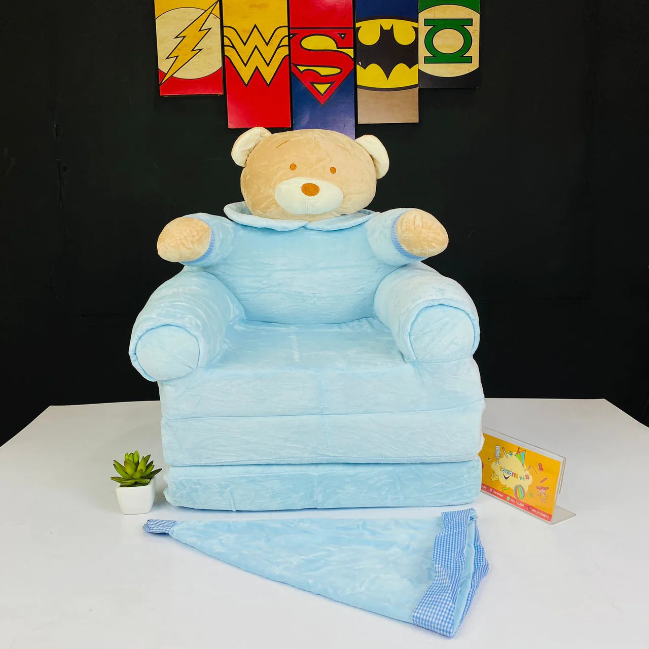 3 Layer Baby Arm Chair, Teddy Bear Sofa Come Bed For Babies, Sofa Seat For Baby 3 Layer Baby Arm Chair, Teddy Bear Sofa Come Bed For Babies, Sofa Seat For Baby